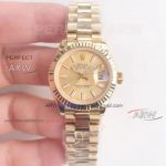 Perfect Replica Gold Rolex Oyster Perpetual Datejust Fake Watch For Women